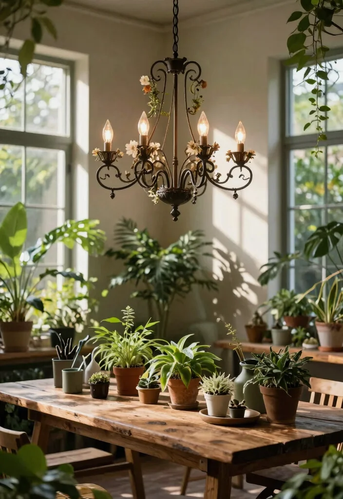 12 Vintage Ceiling Lights That Don't Look Dated - 7. Artistic Chandelier Designs 1
