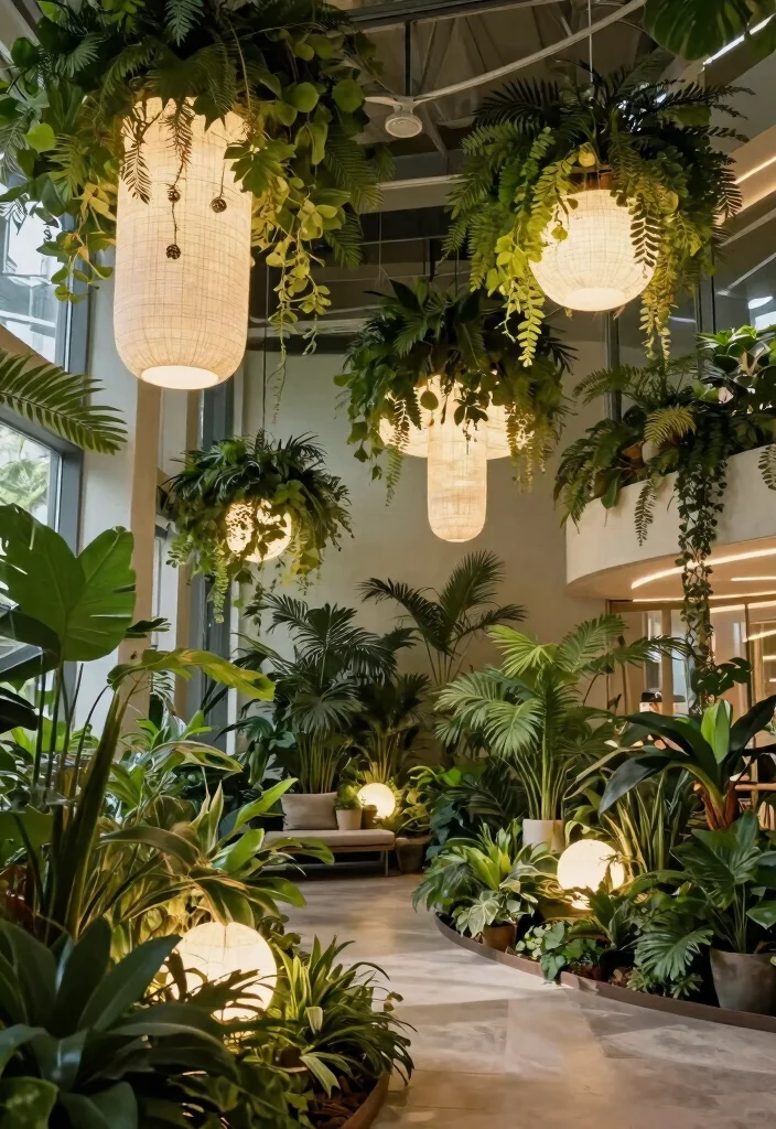 14 High Ceiling Lighting Ideas That Actually Light the Room - 14. Custom Lighting Solutions for Unique Spaces 1