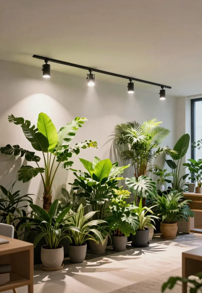 14 High Ceiling Lighting Ideas That Actually Light the Room - 3. Track Lighting for Precision and Flexibility 1