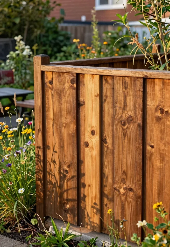 14 Modern Wood Fence Ideas That Provide Full Privacy Fast - 3. Rustic Cedar for a Warm Touch 1
