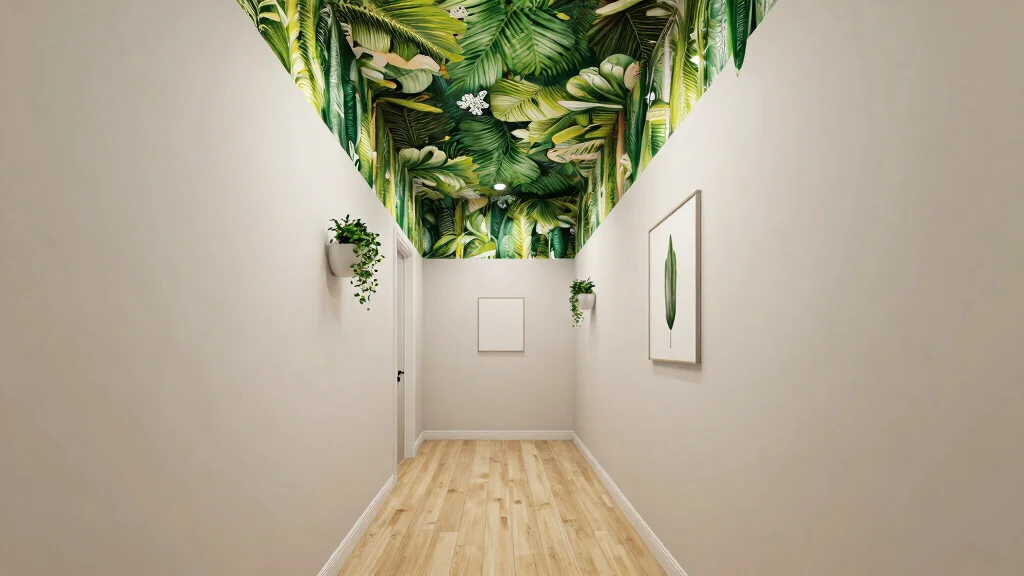 14 Wallpaper Ceiling Hallway Ideas That Make a Narrow Space Feel Taller