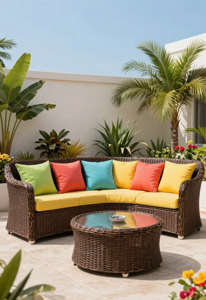 14 Wicker Patio Furniture Sets That Won't Fall Apart in Rain - 1. The All-Weather Wicker Set 1