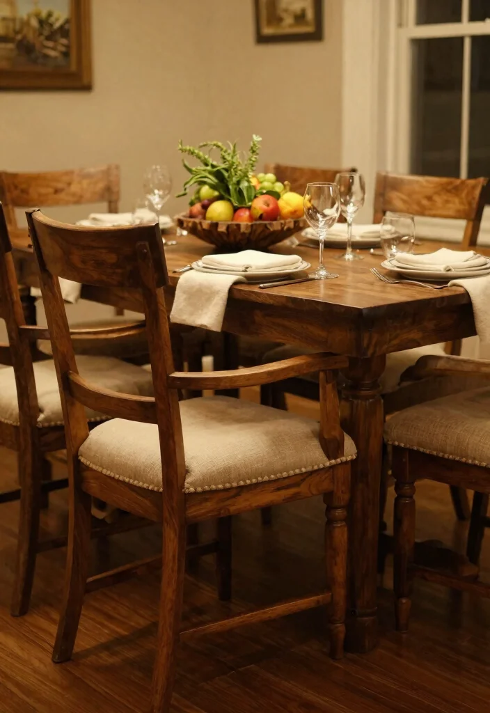 15 Farmhouse Dining Chairs on a Budget That Look Expensive - 13. Farmhouse Dining Chairs with Armrests 1