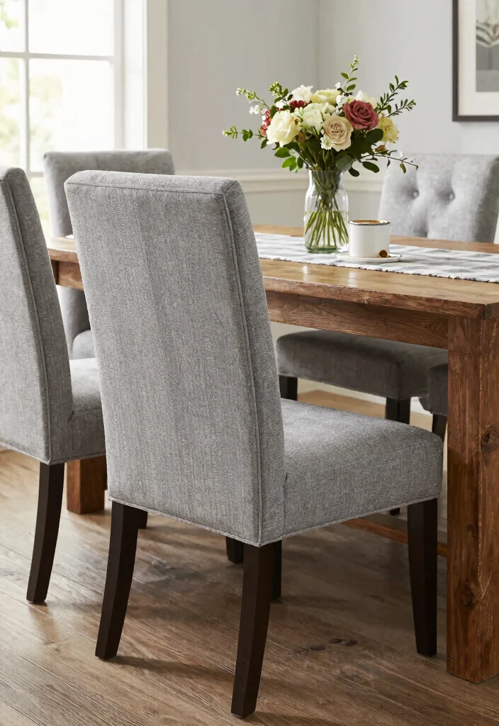15 Farmhouse Dining Chairs on a Budget That Look Expensive - 2. Upholstered Dining Chairs for Comfort 1