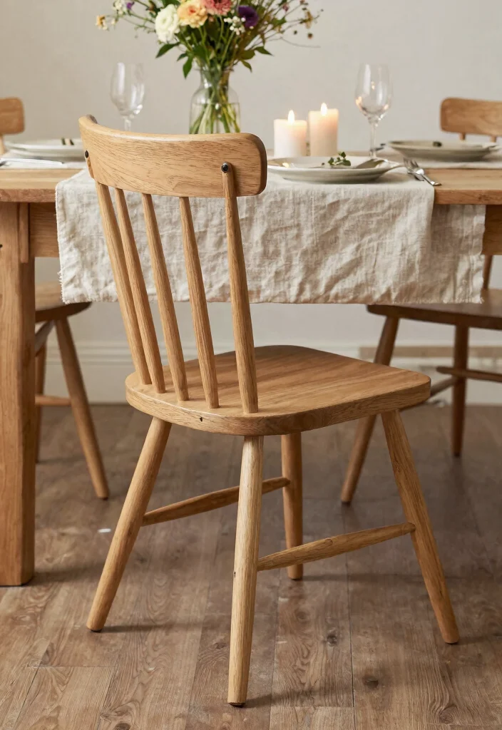 15 Farmhouse Dining Chairs on a Budget That Look Expensive - 7. Farmhouse Style Windsor Chairs 1