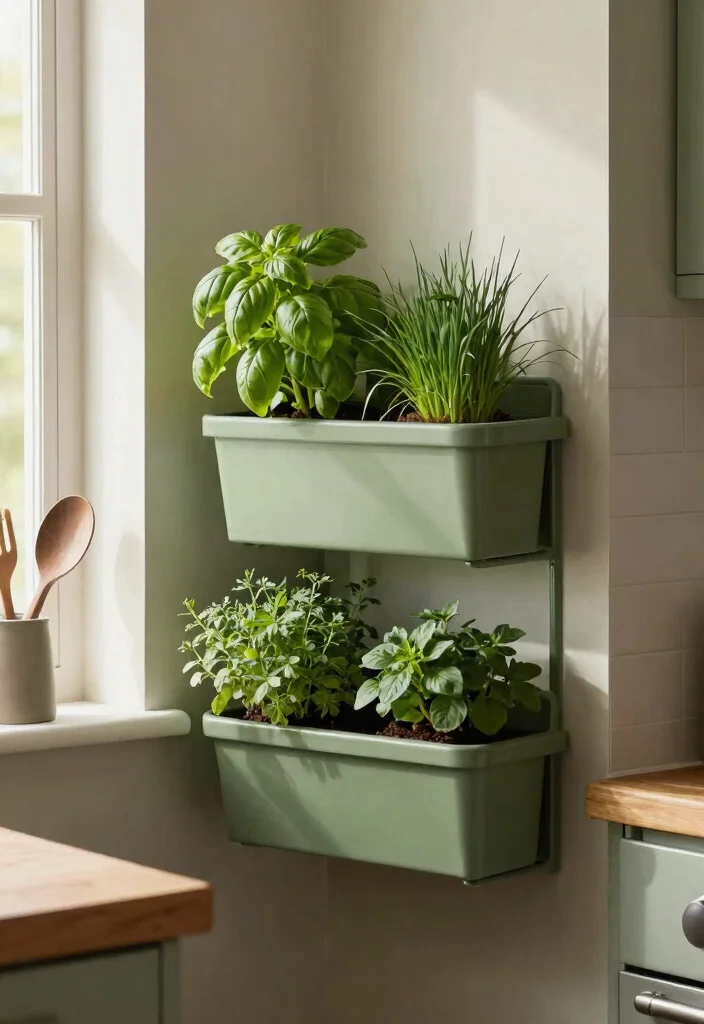 15 Herb Planter Box Ideas That Drain Well and Don't Rot - 4. Corner Wall Planter Boxes 1