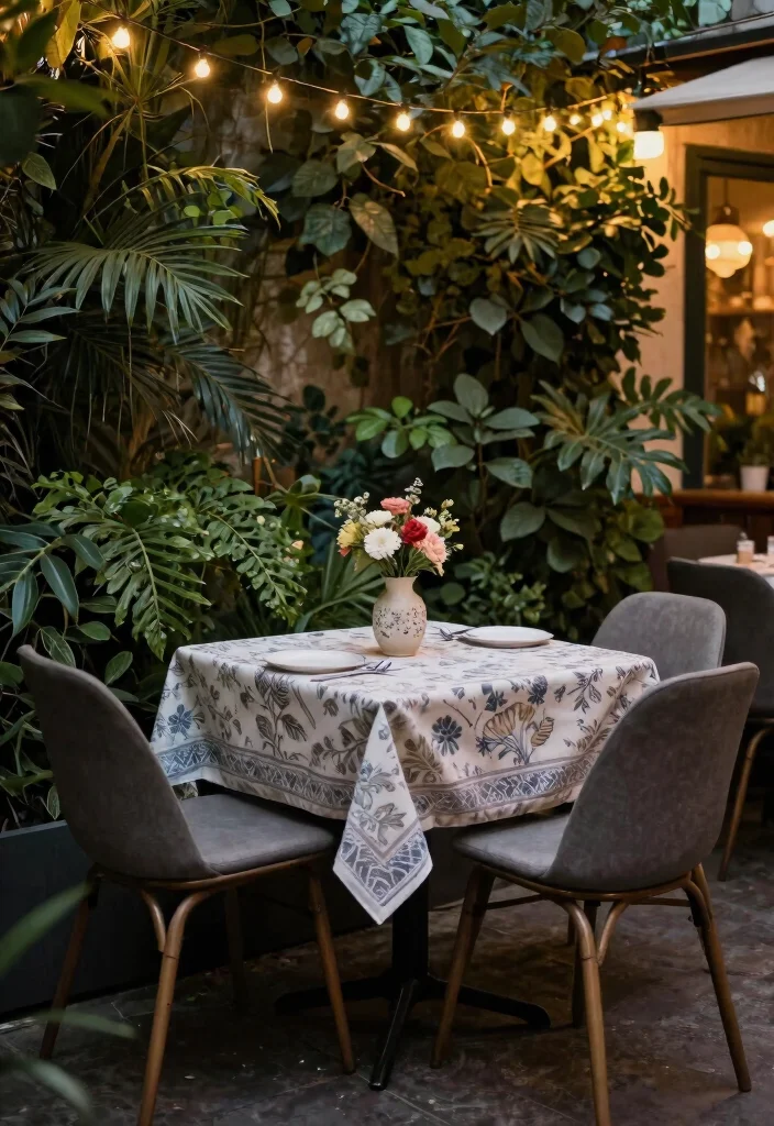 15 Outdoor Dinner Table Ideas That Seat More Without Taking Up Space - 4. Bistro Tables 1
