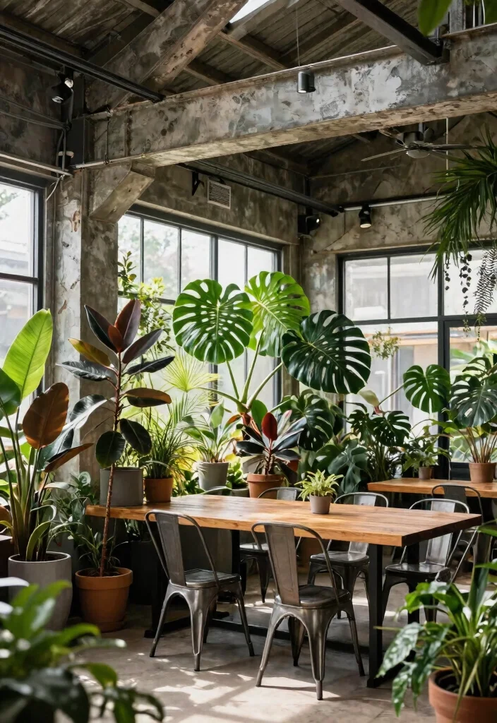 15 Vaulted Ceiling Beams Ideas That Make Low Ceilings Feel Taller - 5. Industrial Style with Exposed Beams 1