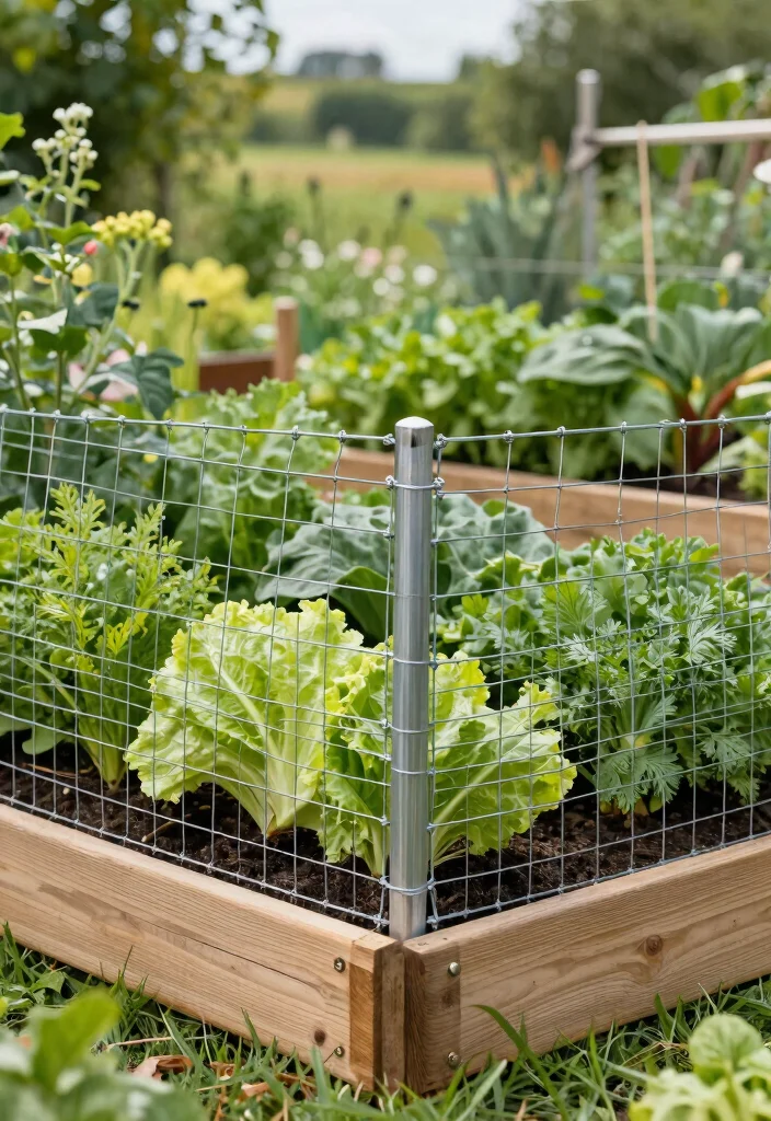 18 Raised Garden Bed Ideas That Don't Need Carpentry Skills - 15. Simple Wire Mesh Beds 1