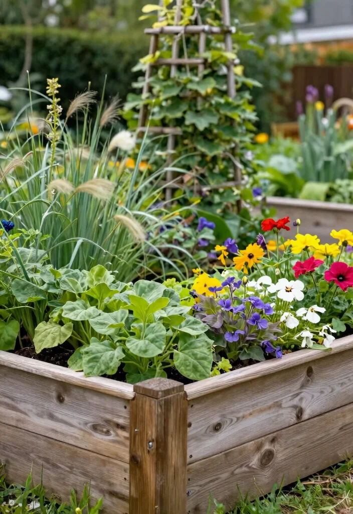 18 Raised Garden Bed Ideas That Don't Need Carpentry Skills - 5. Raised Beds with Fencing 1