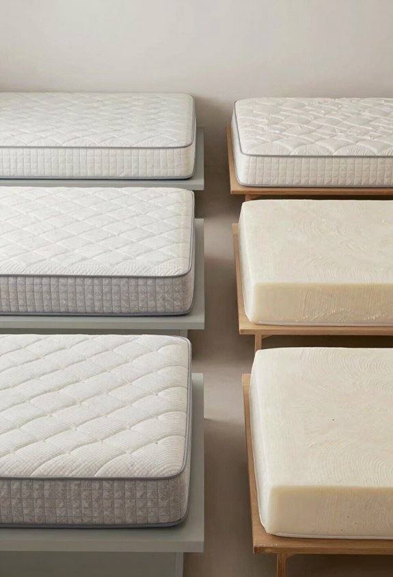 average mattress prices by type
