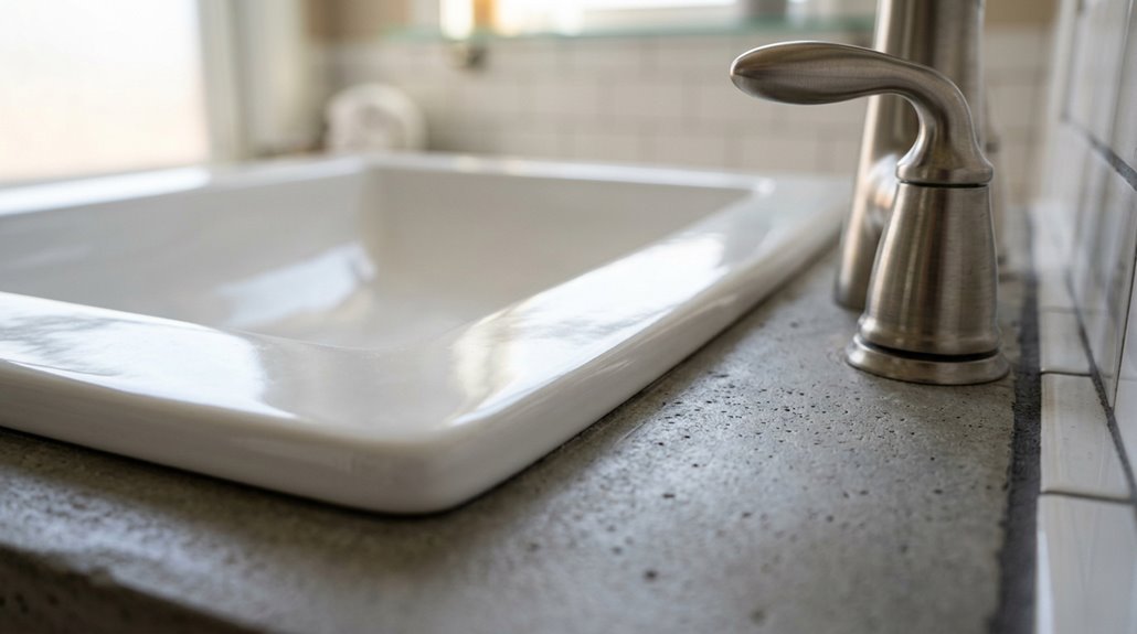 bathroom sinks materials vary by type