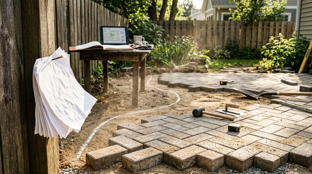building patio without permit risks fines