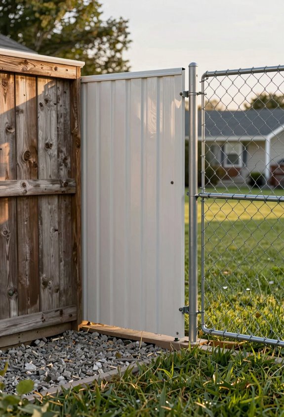 chain link is cheapest upfront