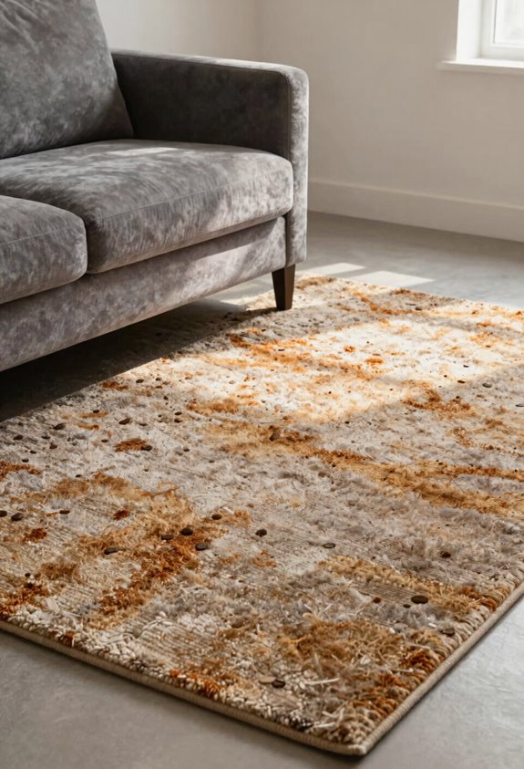 10 Best Rug Colors to Pair With a Grey Couch 4 earthy tones enhance warm grey
