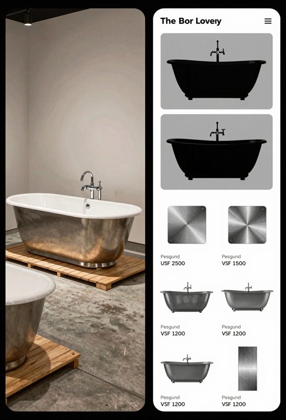 5 Retailers Selling Metal Outdoor Bathtubs Online and In-Store 3 freestanding vs drop in availability