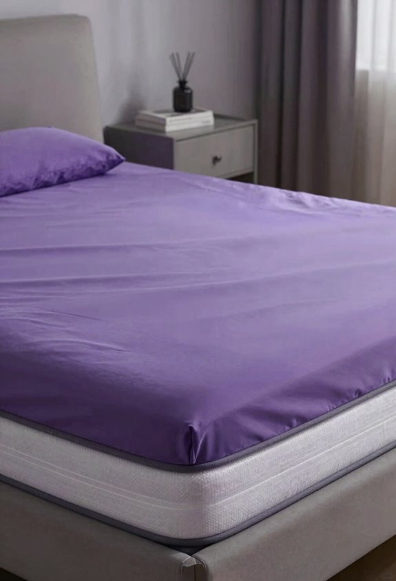 gelflex grid temperature dampened by topper