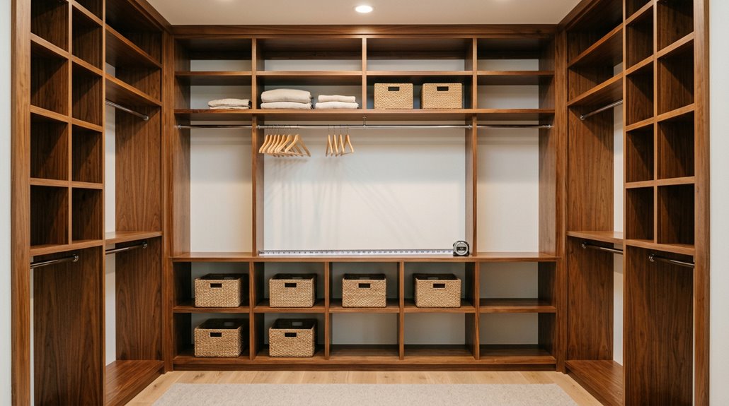 how big should closets be