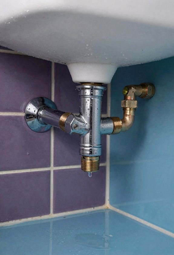10 Reasons My Bathroom Sink Is Leaking Underneath 4 loose pipe connections under sink