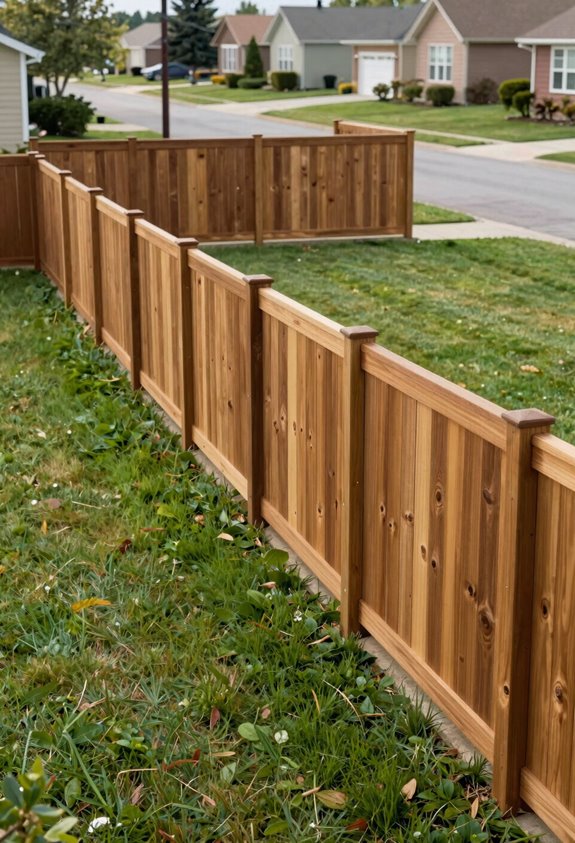 regional privacy fence cost variations
