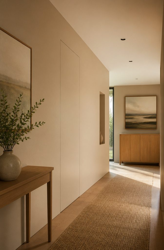 Door shown within a home interior